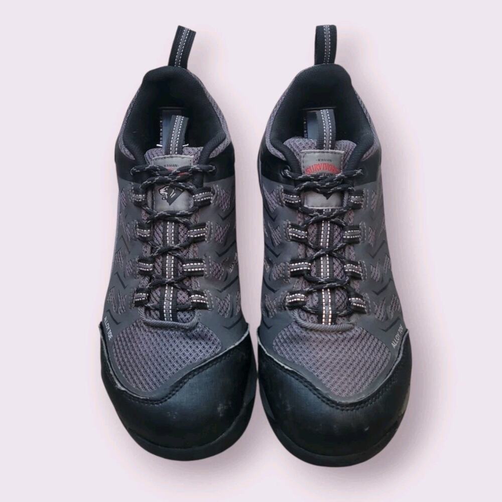 Herman Survivors Diecast Aluminum Alloy Safety Toe Work Shoes Boots mens Sz 7.5